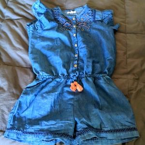 Jessica Simpson jean romper